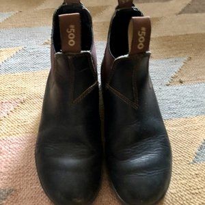 Blundstone #500 Women Size 7 Black and Brown